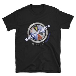 Hollywood (Black) Short-Sleeve Unisex T-Shirt